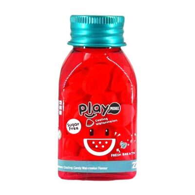 Playmore Sugar-Free Cooling Watermelon Candy - 22g
