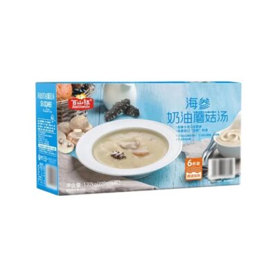Baishanzu Sea Cucumber Cream Mushroom Soup - 6 Servings, 1.32kg