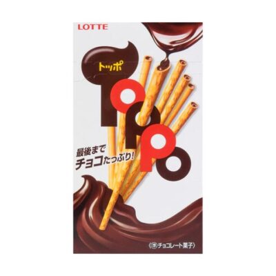 Lotte Toppo Milk Chocolate Filled Biscuit Sticks - 72g