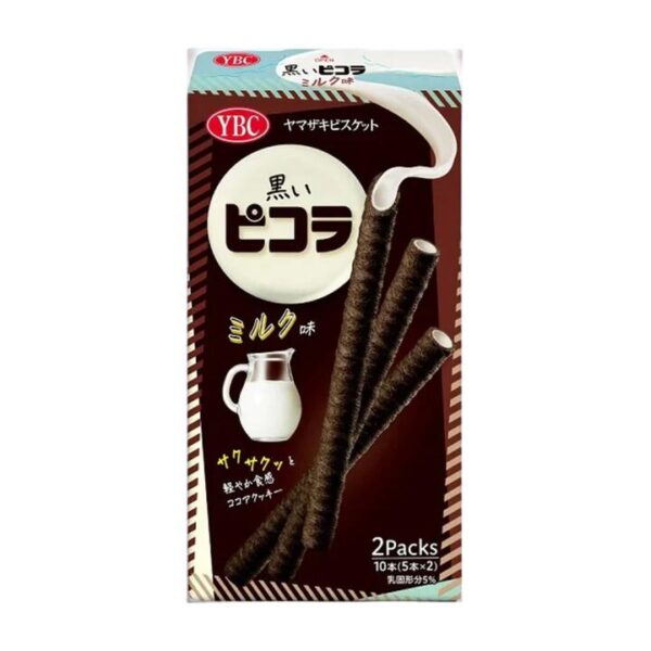YBC Picola Milk-Flavored Cocoa Wafer Rolls - 49g