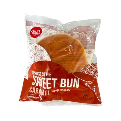 Bun Plus Japanese-Style Caramel Sweet Bun - 75g