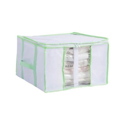 Taili Vacuum Storage Combo - Small Oxford Fabric Box (40×42×25cm) & Vacuum Storage Bag (80×80×38cm)