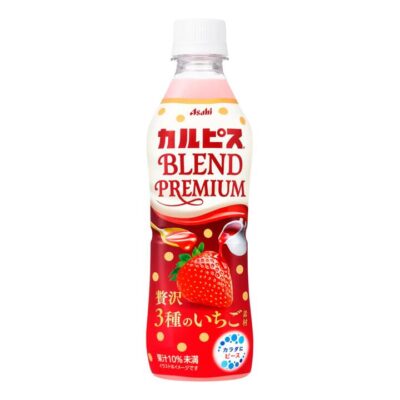 Asahi Calpis Blend Premium Strawberry Probiotic Milk Drink - 430ml