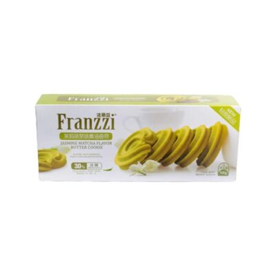 Franzzi Jasmine Matcha Flavor Butter Cookies - 100g