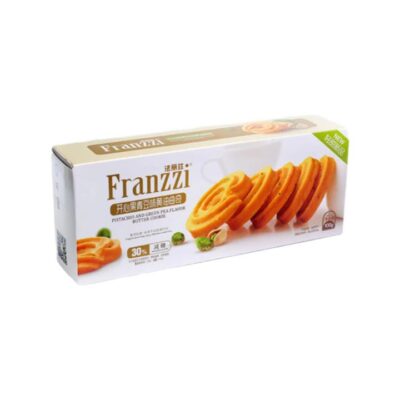 Franzzi Pistachio & Green Pea Butter Cookies - 100g