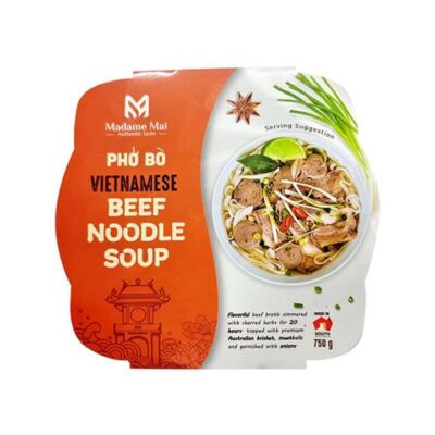 Madame Mai Frozen Vietnamese Beef Noodle Soup - 750g