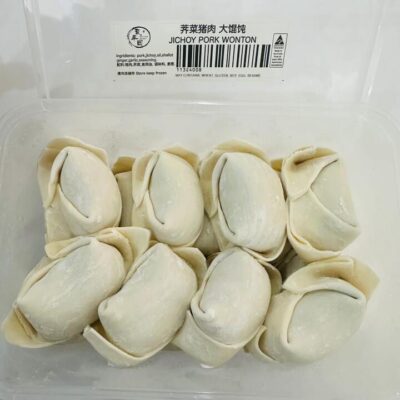 Jufengyuan Frozen Shepherd's Purse & Pork Jumbo Wontons - 15 Pieces, 450g