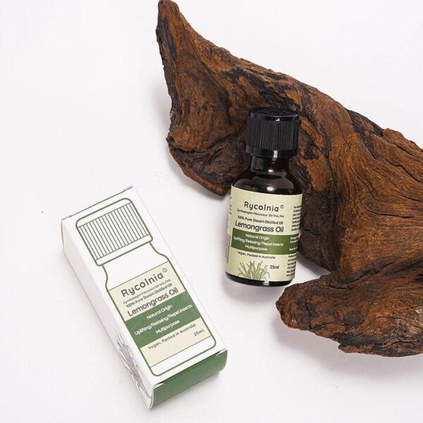 Rycolnia 100% Pure Australian Lemongrass Essential Oil - 25ml
