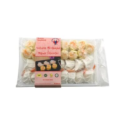 Sunny Seafood Deluxe Prawn Har Gow & Siu Mai Assortment - 30 Pieces, 900g
