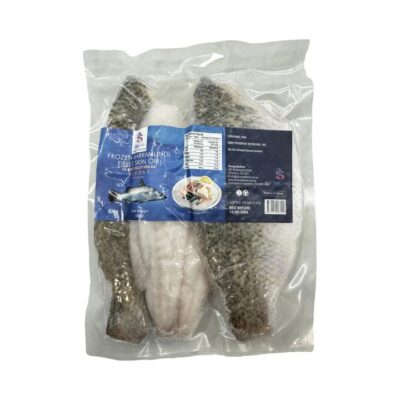 Frozen Barramundi Fillets with Skin On - 600g