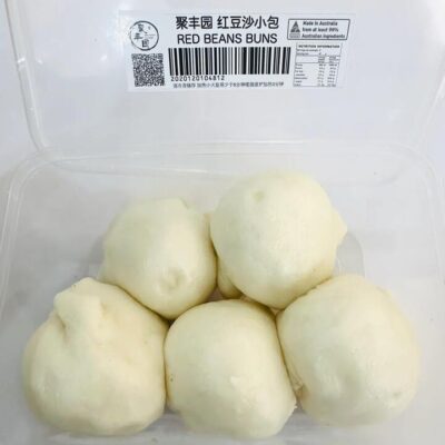 Jufengyuan Frozen Red Bean Paste Mini Buns - 5 Pieces, 250g