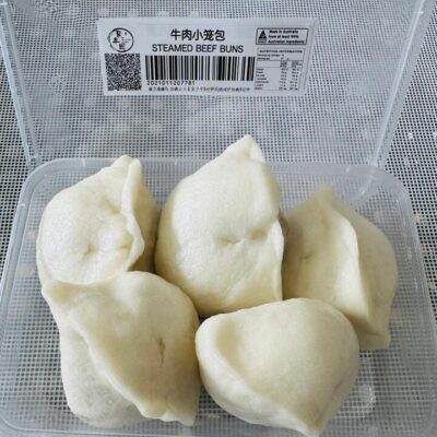 Jufengyuan Frozen Steamed Beef Buns - 5 Pieces, 250g