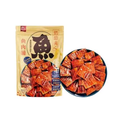 Zhangzidao Cheese-Filled Fish Jerky Bites 300g – Savory Seafood Snack