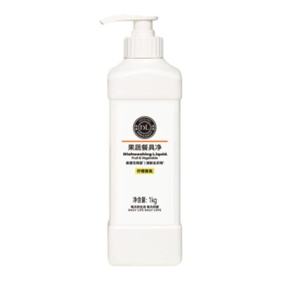 DL Fruit & Vegetable Dishwashing Liquid – Lemon Scent 1kg