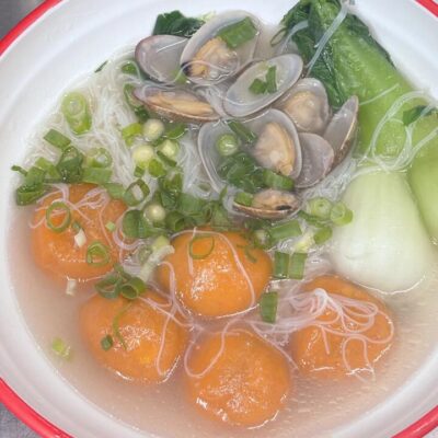 Fuxing Frozen Sweet Potato Balls 800g – Chewy Taiwanese Dessert & Hotpot Ingredient