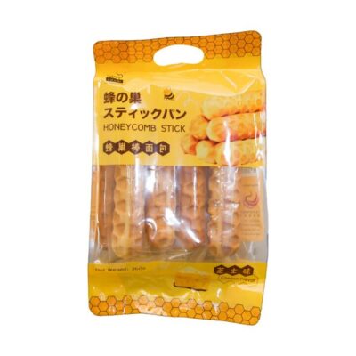 Yuumi Bakehouse Honeycomb Stick Bread – Cheese Flavour 260g - Soft Baked Cheese Bread Sticks