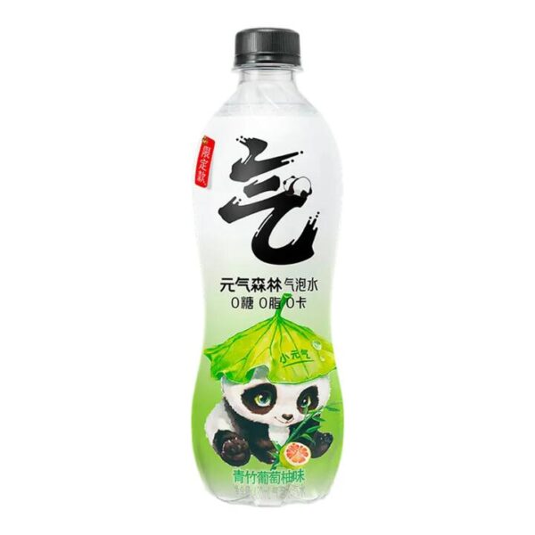 Genki Forest Sugar-Free Sparkling Water – Bamboo Grapefruit Flavor 480ml