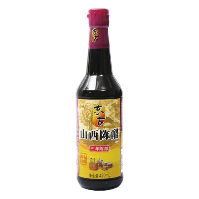 Donggu Shanxi Aged Vinegar 3 Years – 420ml – Chinese Black Vinegar for Cooking & Dipping