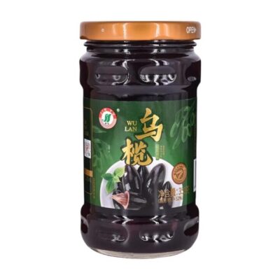 Jinyu “Wu Lan” Preserved Black Olives 350g – Chinese Style Pickled Black Olives