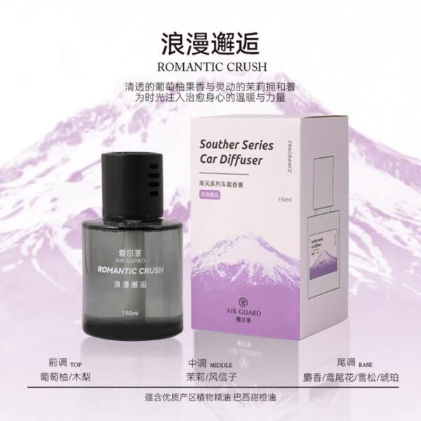 Air Guard Souther Series Car Diffuser – Romantic Crush Scent 150ml - Car Air Freshener