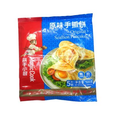 Haidilao Magic Cook Original Scallion Pancakes 500g – 5 Pieces - Chinese Scallion Pancake (Cong You Bing)
