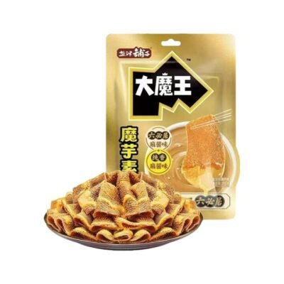 Yanjin Shop “Da Mowang” Plant-Based Konjac Tripe Snack – Rich Sesame Sauce Flavour (with Liubiju Sesame Paste) 200g