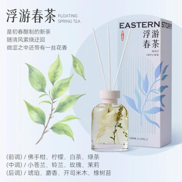Airguard Eastern Story Floating Spring Tea Reed Diffuser – 150ml