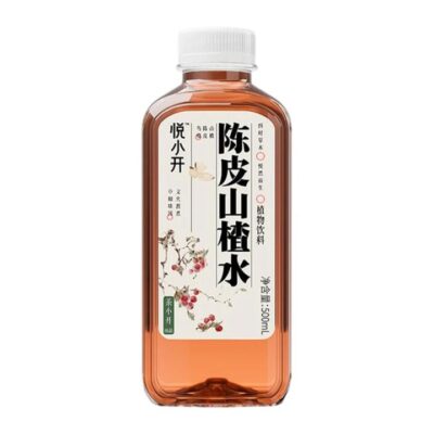 Yue Xiaokai Tangerine Peel & Hawthorn Herbal Water – Sugar-Free Refreshing Drink 500ml