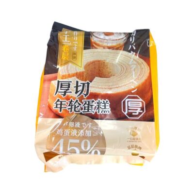 Aimiyu Thick-Cut Baumkuchen Ring Cake 248g – Japanese Layered Sponge Dessert