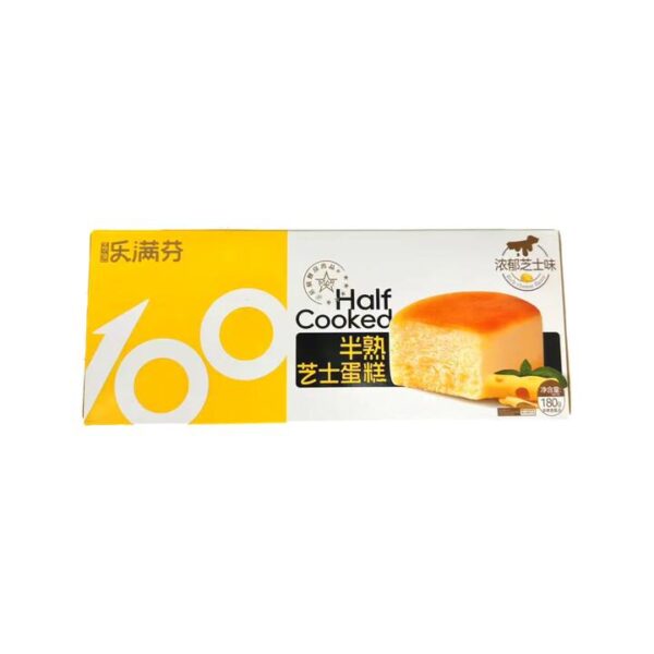 Le Manfen Half-Cooked Cheesecake – Rich Cheese Flavour 180g