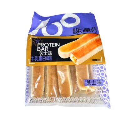 Lemuffin Milk Protein Bread Sticks – Cheese Flavour 402g – Soft High-Protein Snack Bars