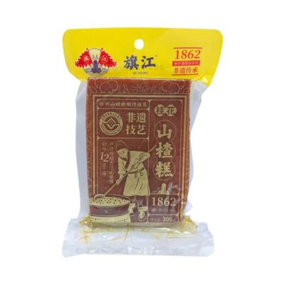 Qi Jiang Osmanthus Hawthorn Jelly Cake 300g – Traditional Chinese Fruit Snack