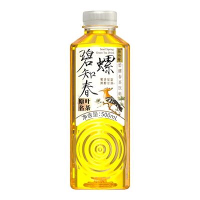 Cha Xiaokai Bi Luo Chun Green Tea Drink 500ml - Snail Spring Chinese Green Tea Beverage