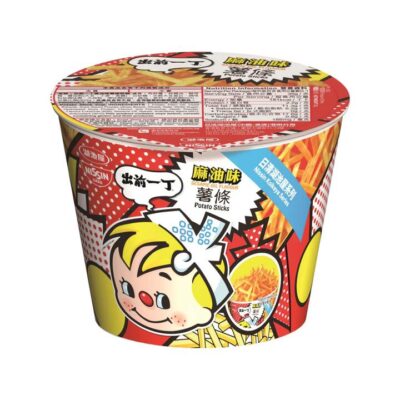 Nissin Demae Iccho Cup Potato Sticks – Sesame Oil Flavour 35g