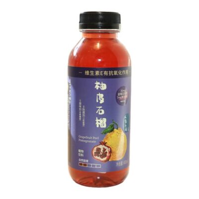 Youke Paradise Grapefruit Peel & Pomegranate Infused Water with Vitamin E – 400ml