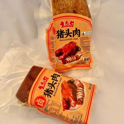 Xiang Jiu Ji Frozen Braised Pork Jowl (Master Stock Marinated) – 250g