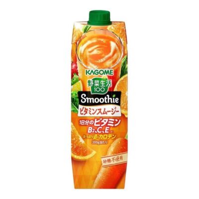 Kagome Yasai Seikatsu 100 Vitamin Smoothie 1kg – No Added Sugar Fruit & Vegetable Blend