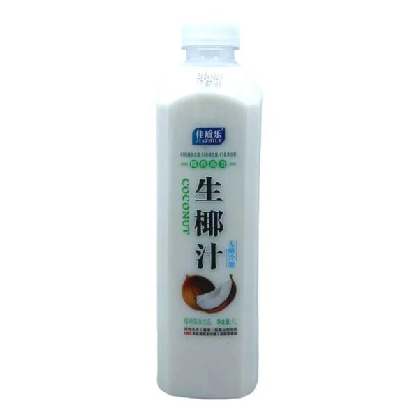Jiazhile Fresh Coconut Milk Beverage 1L – Sugar-Free, Dairy-Free Coconut Drink