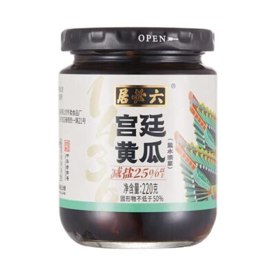 Liubiju Imperial Pickled Cucumber (25% Reduced Salt) 220g