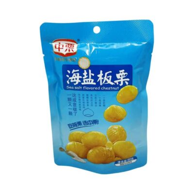 Zhongli Sea Salt Flavored Chestnuts 60g – Ready-to-Eat Snack