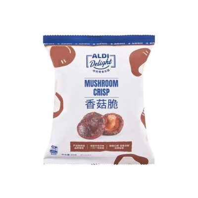 Aldi Delight Mushroom Crisp 40g – Shiitake Mushroom Chips - Limited Import
