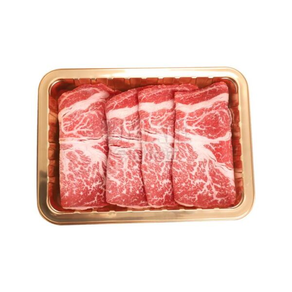 M7+ Wagyu Chuck Eye Roll Shabu Slices 250g – Tender Hot Pot Beef