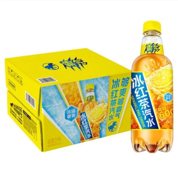 Genki Forest Sparkling Iced Black Tea 600 ml x 15 – Tea Soda