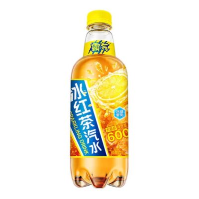 Genki Forest Iced Black Tea Sparkling Drink 600ml - Sparkling Iced Tea Soda