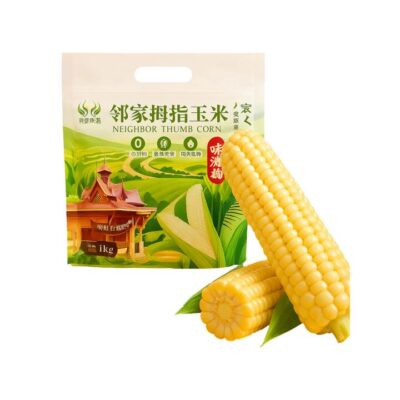 Neighbor Thumb Corn 1kg – Ready-to-Eat Sweet Corn on the Cob