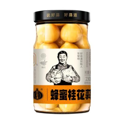 Haosuandao Honey Osmanthus Pickled Garlic 230g