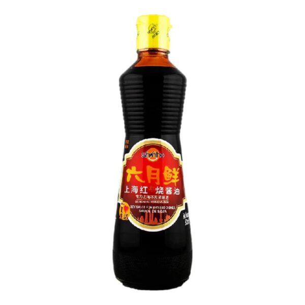 June Fresh Shanghai-Style Red-Braised Soy Sauce 500ml - For Braised & Red-Cooked Dishes