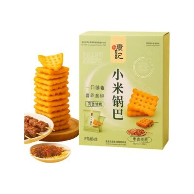 Xuntangji Millet Crisps (Guoba) – Skewer-BBQ Flavor 300g