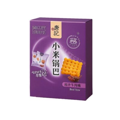 Xun Tang Ji Millet Crisps – Beef Stew Flavor 300g - Chinese-Style Guoba Snack