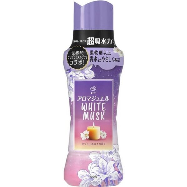 Lenor Aroma Jewel White Musk In-Wash Scent Booster Beads 420ml